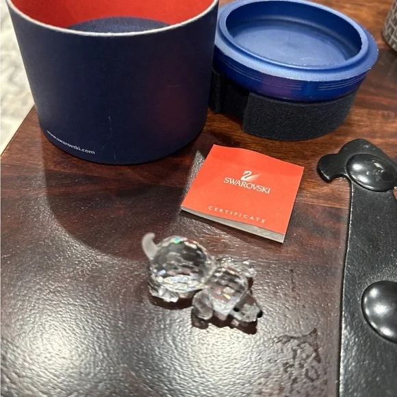 Swarovski  beagle dog figurine crystal 7619 - Picture 2 of 8